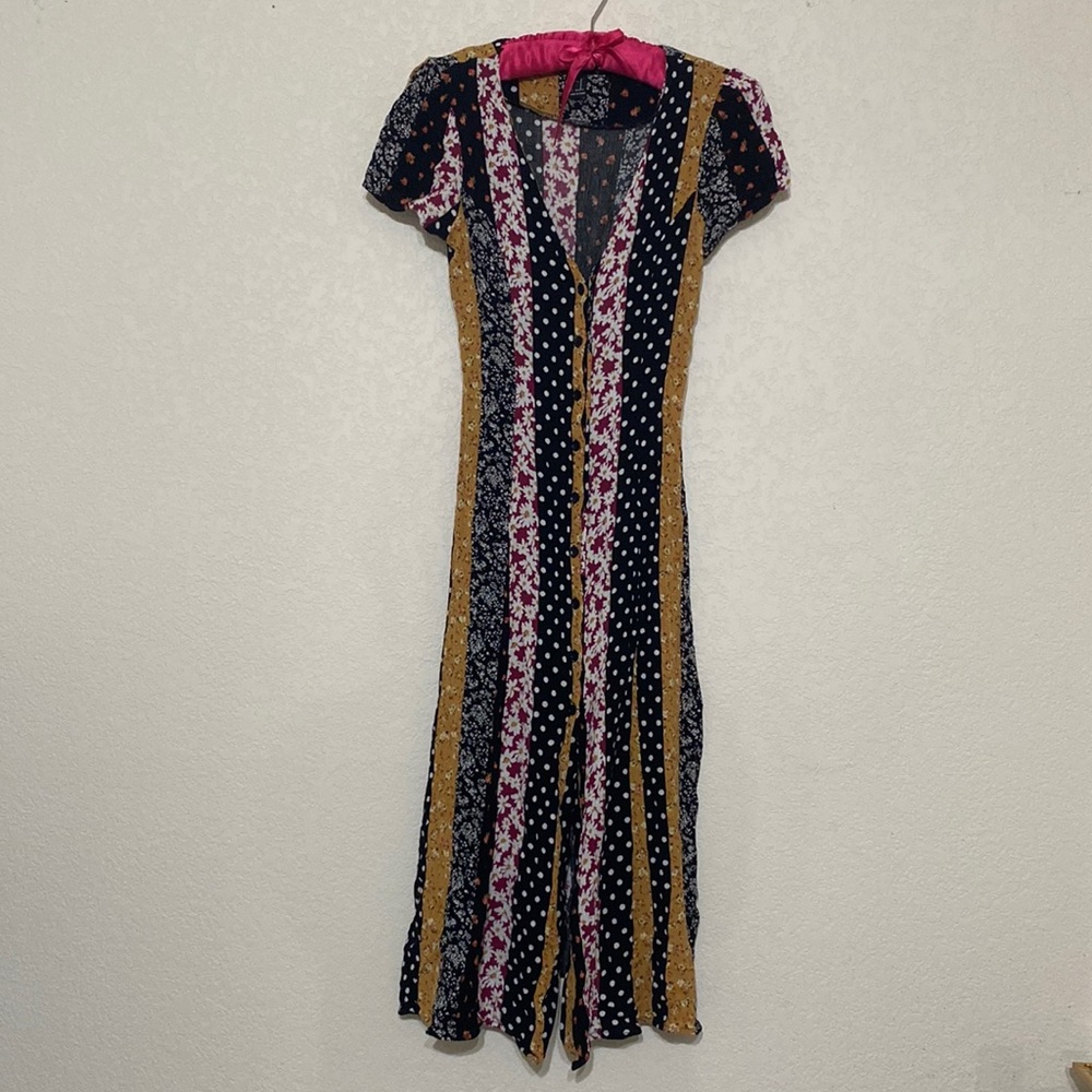 Pattern Midi dress